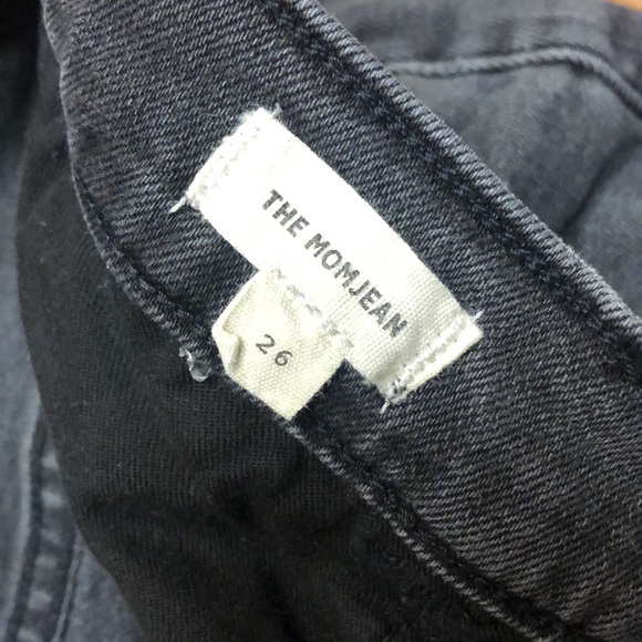 Madewell Black The Momjean Size 26 - Picture 8 of 14